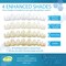 Instant Smile 40 Assorted Temporary Tooth Kit Deluxe 4 Shades Replacement Kit